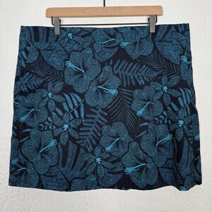 RipSkirt Hawaii Length 2 Pocket Skirt Maui Moonlight Size XXL